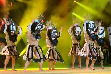 Concurso de comparsas infantiles del Carnaval de Las Palmas de Gran Canaria (Foto TA)